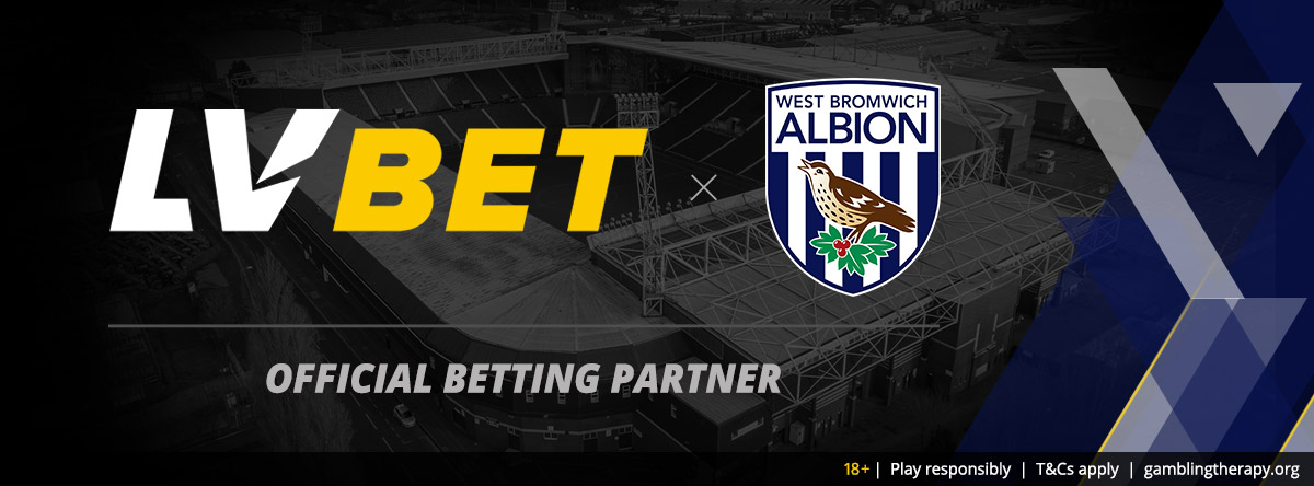 LV BET SPORTSBOOK FORGES SPONSORSHIP DEAL WITH WEST BROMWICH ALBION FC